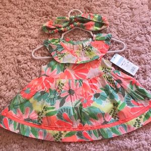 CAT &JACK Dress with headband